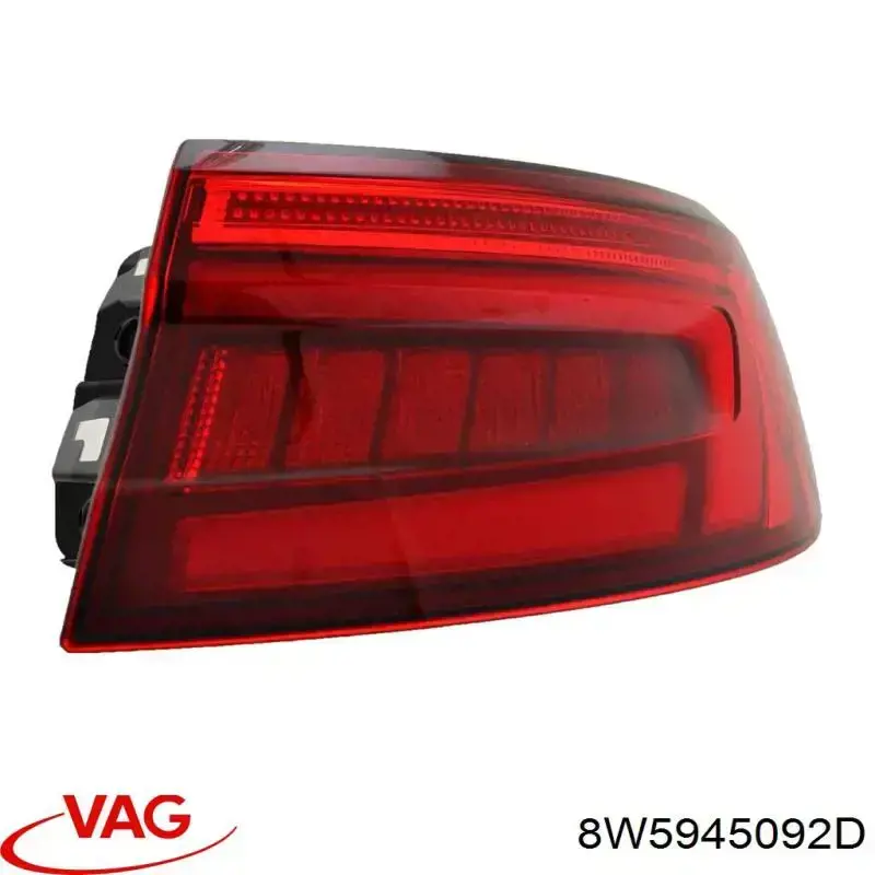 8W5945092D VAG Задний правый внешний фонарь