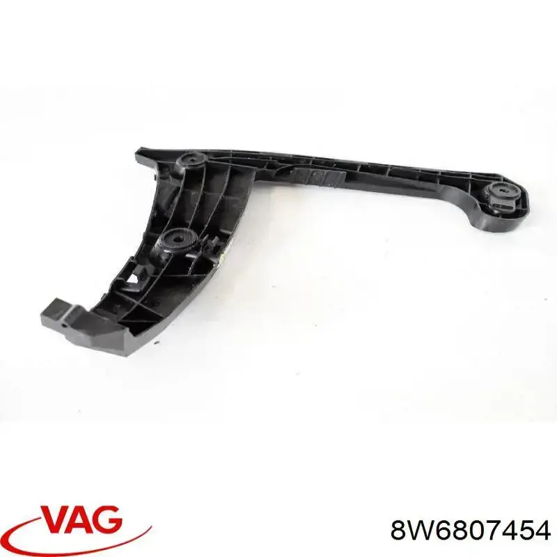 Купить 8W6807454 VAG Правый кронштейн крепления бампера заднего