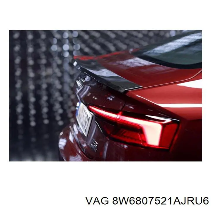 Юбка заднего бампера VAG 8W6807521AJRU6 цена, от 199.32 USD