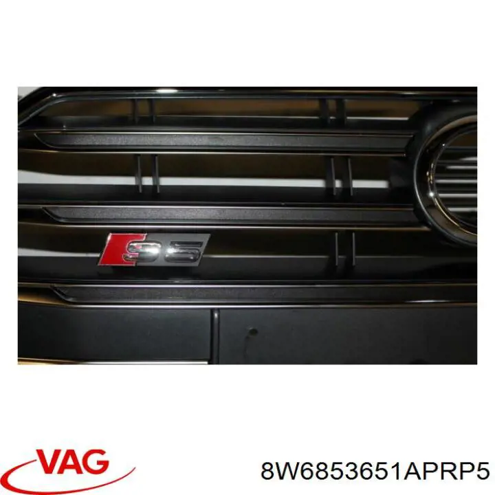 Облицовка радиатора VAG 8W6853651APRP5 цена, от 432.06 USD