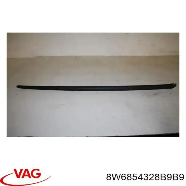 Молдинг ветрового стекла правый VAG 8W6854328B9B9 цена, от 27.98 USD