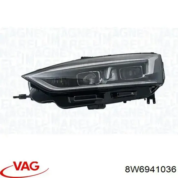 Правая блок фара VAG 8W6941036 цена, от 1900.48 USD