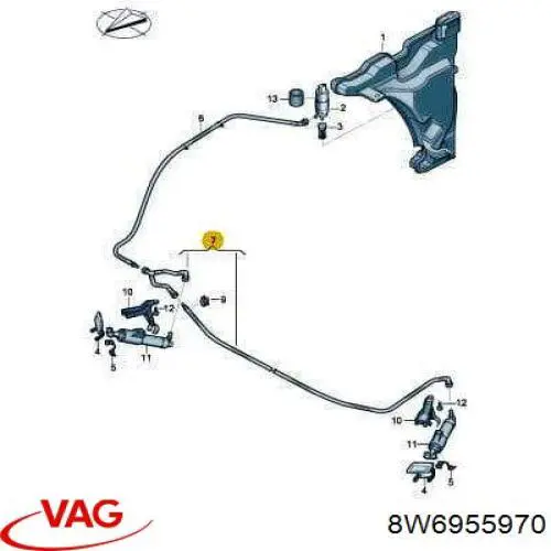8W6955970 VAG 