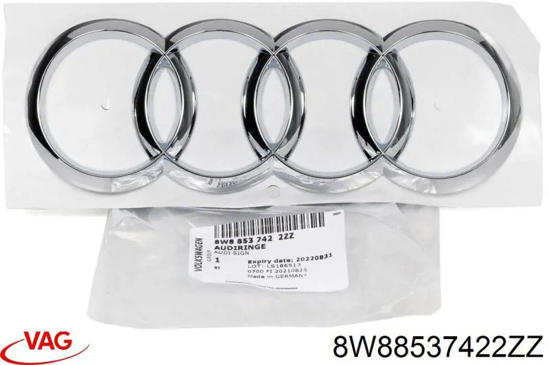  VAG 8W88537422ZZ цена, от 25.42 USD