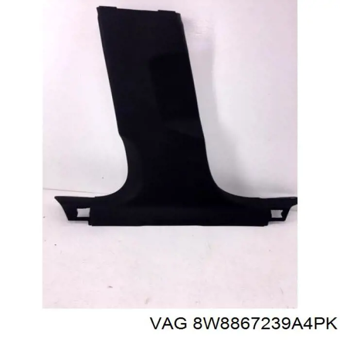 8W8867239A4PK VAG Обшивка стойки кузова внутренняя средняя нижняя левая