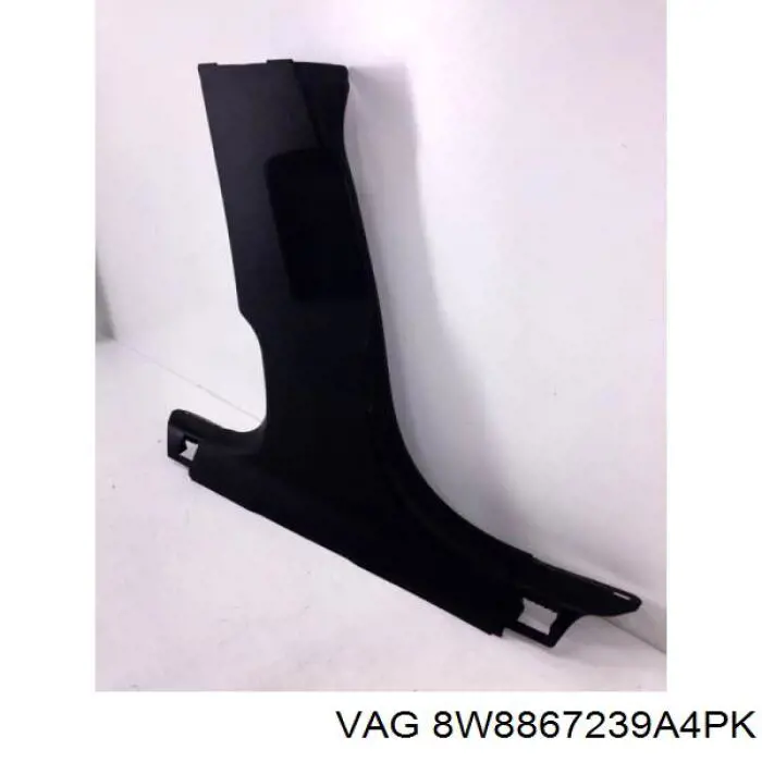 Обшивка стойки кузова внутренняя средняя нижняя левая VAG 8W8867239A4PK цена, от 21.53 USD