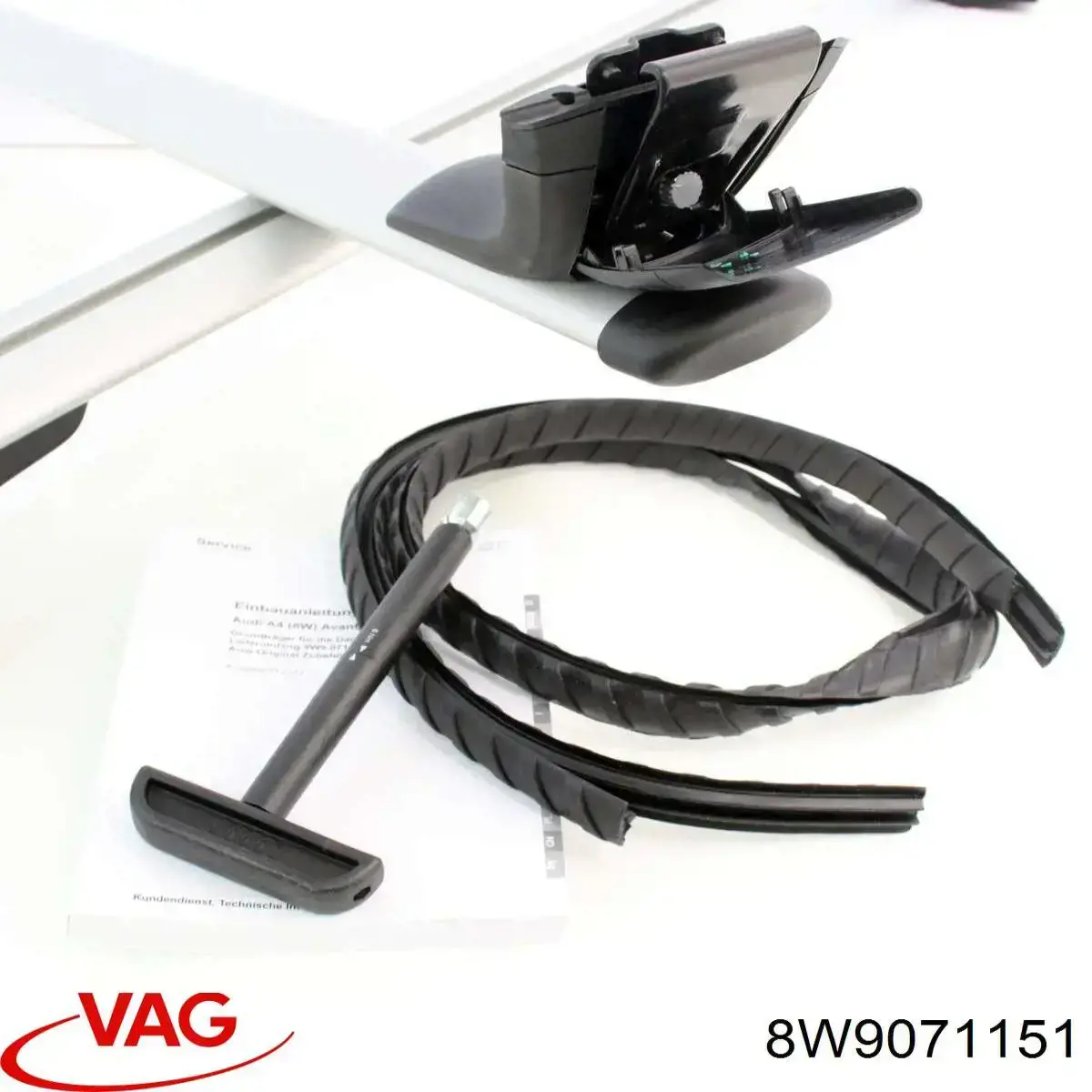 Рейлинги на крышу под багажник VAG 8W9071151 цена, от 530.40 USD