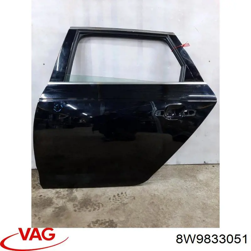 Дверь задняя, левая VAG 8W9833051B цена, от 362.29 USD