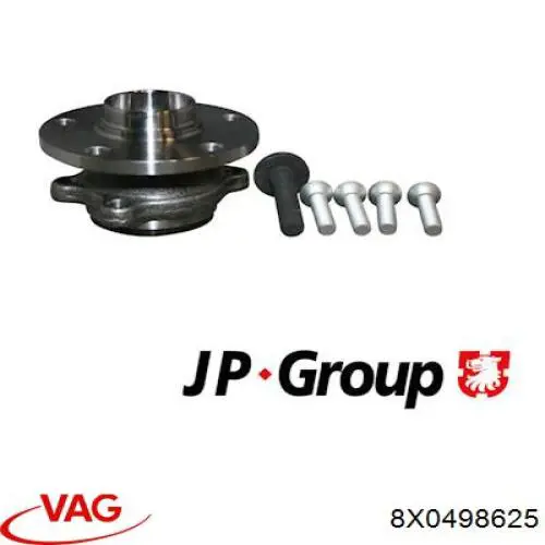 Ступицы передних колес VAG 8X0498625 цена, от 52.36 USD