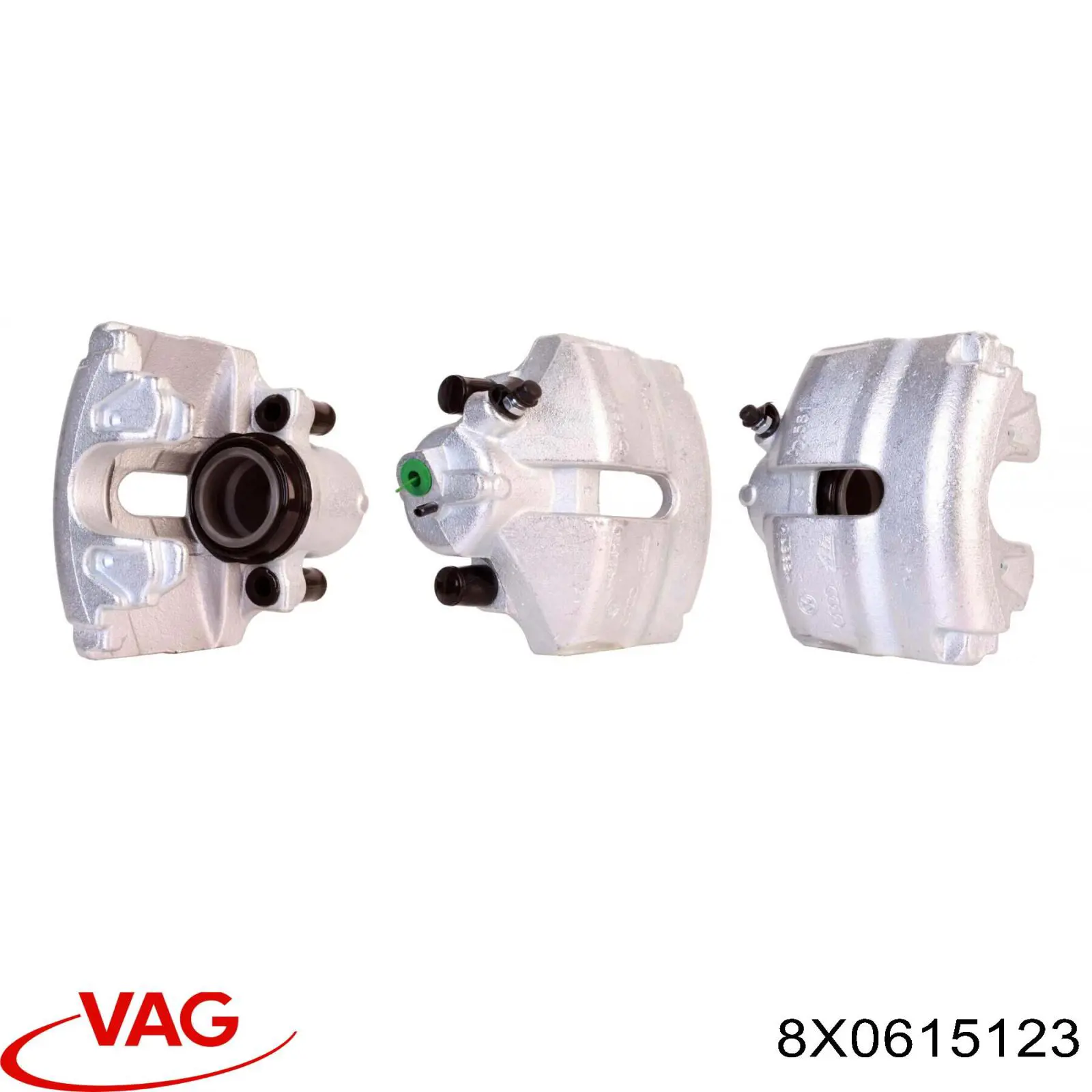 Купить 8X0615123 VAG Суппорт тормозной передний левый