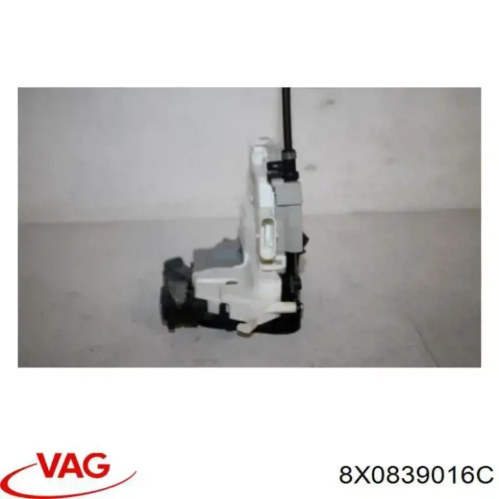 8X0839016C VAG Замок двери задней правой