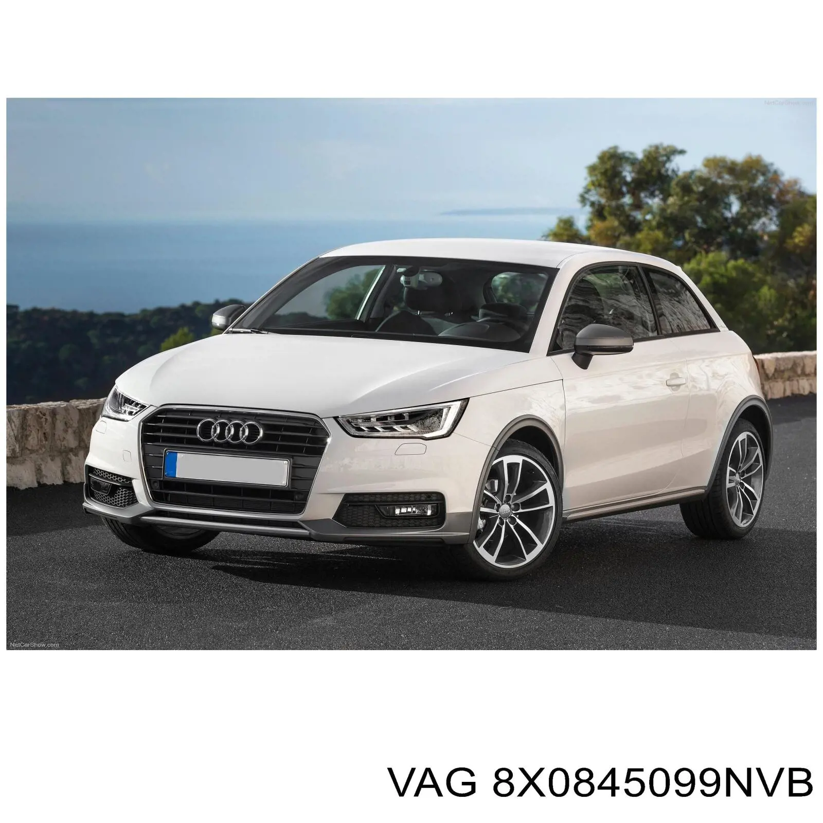 8X0845099NVB VAG Автостекло