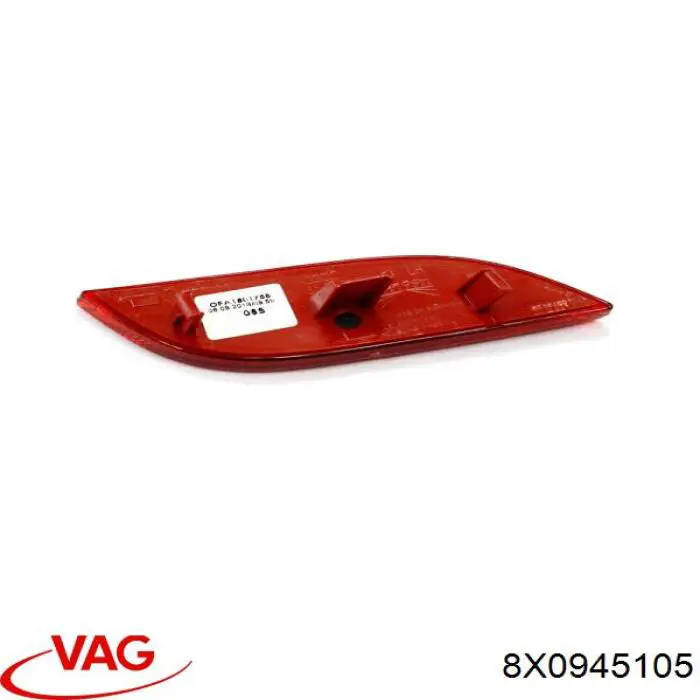 Левый отражатель заднего бампера VAG 8X0945105 цена, от 11.43 USD