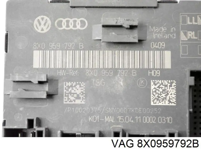  VAG 8X0959792B цена, от 23.41 USD