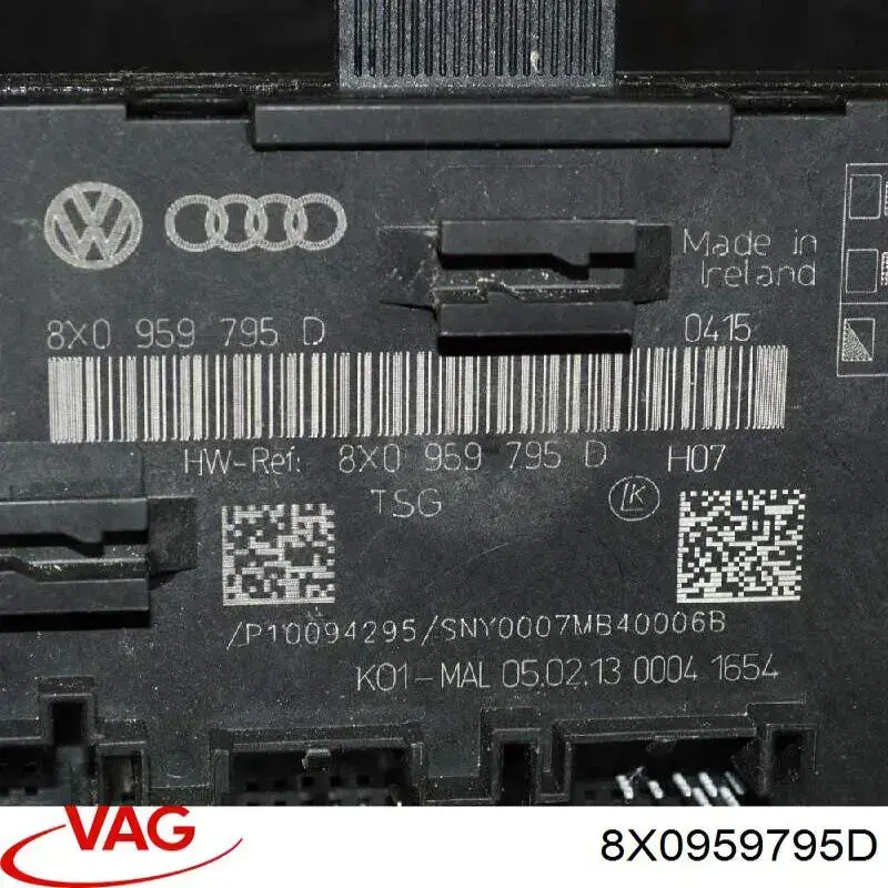 Блок комфорта задней двери VAG 8X0959795D цена, от 12.67 USD
