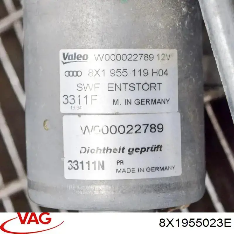 Трапеция дворников 8X1955023G VAG