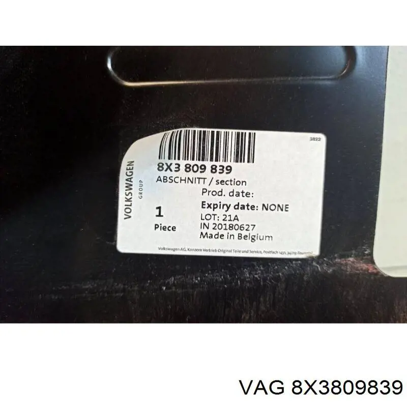 Купить 8X3809839 VAG 