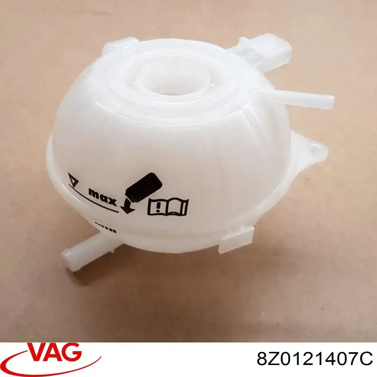 Бачок системы охлаждения двигателя расширительный VAG 8Z0121407C цена, от 39.55 USD