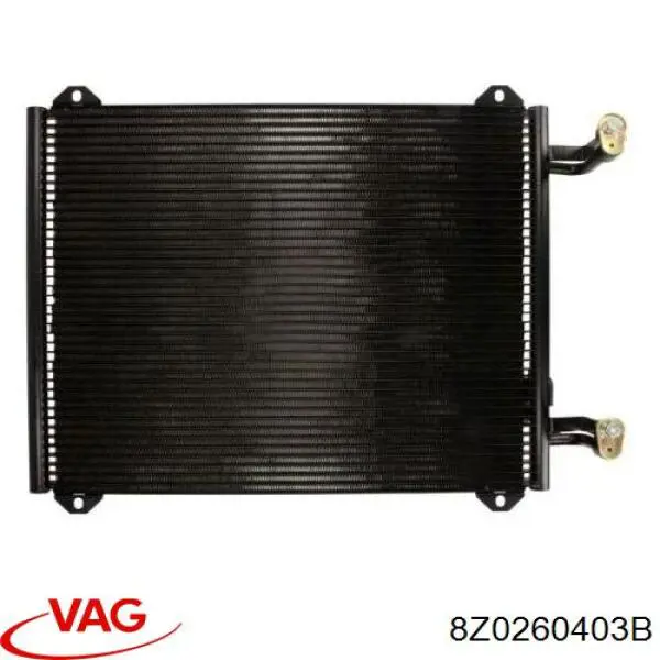 8Z0260403B VAG радиатор кондиционера