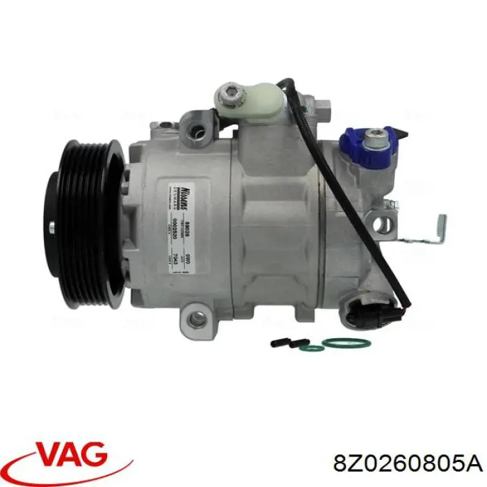 8Z0260805A VAG compressor de aparelho de ar condicionado