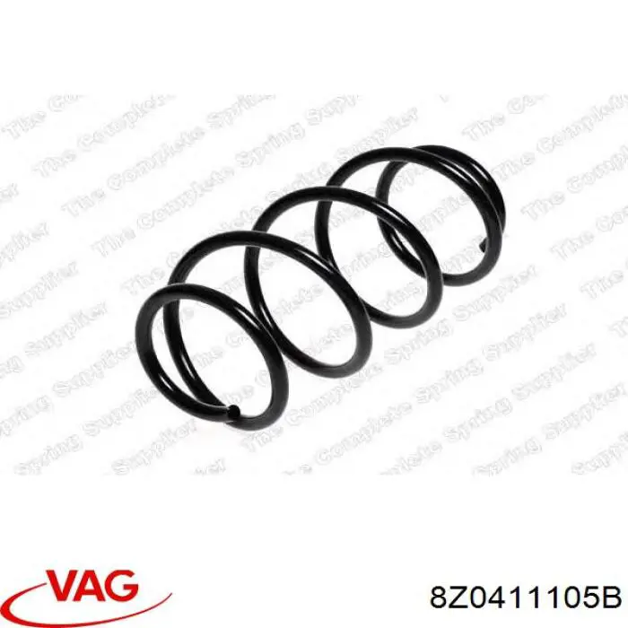 8Z0411105B VAG Пружина передней подвески