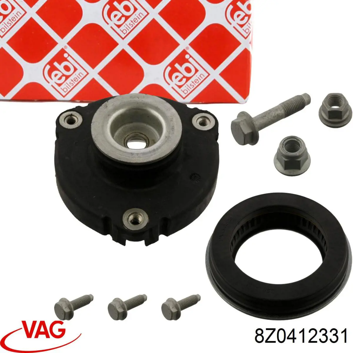 Опора стойки амортизатора переднего VAG 8Z0412331 цена, от 16.89 USD