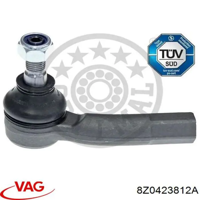 Купить 8Z0423812A VAG Наконечник рулевой тяги, внешний