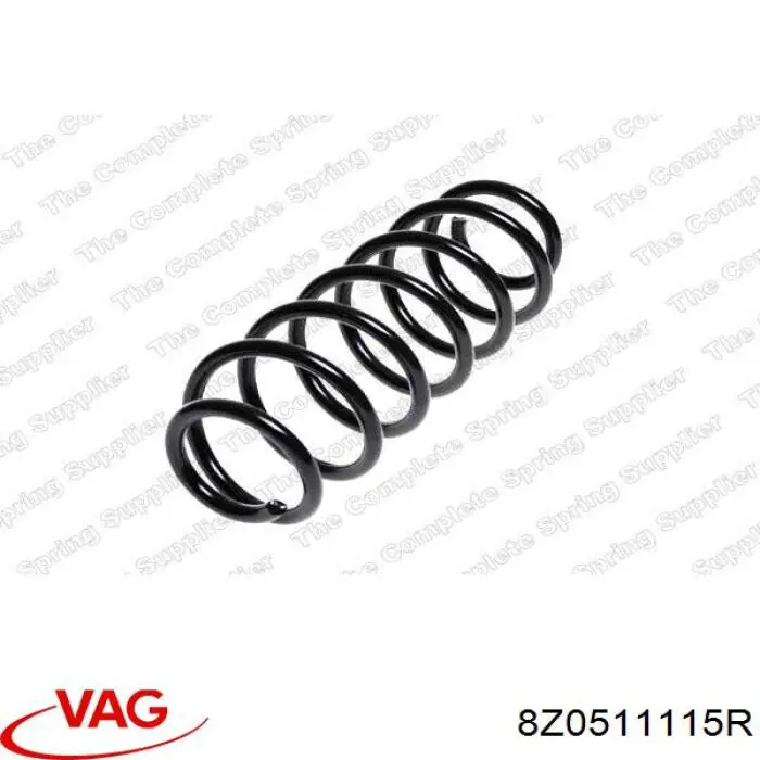 8Z0511115R VAG Пружина подвески задняя