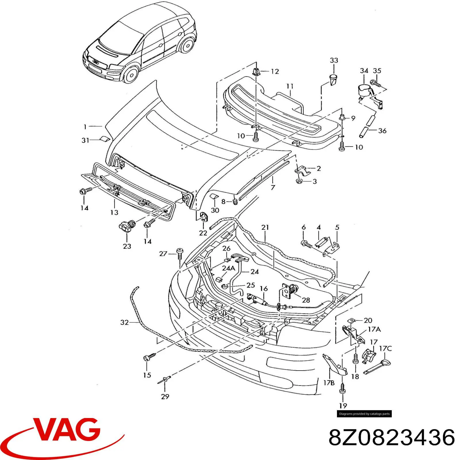 8Z0823436 VAG 
