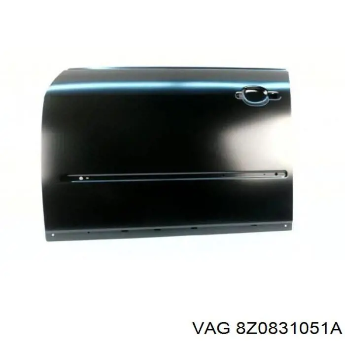 8Z0831051A VAG Водительская дверь