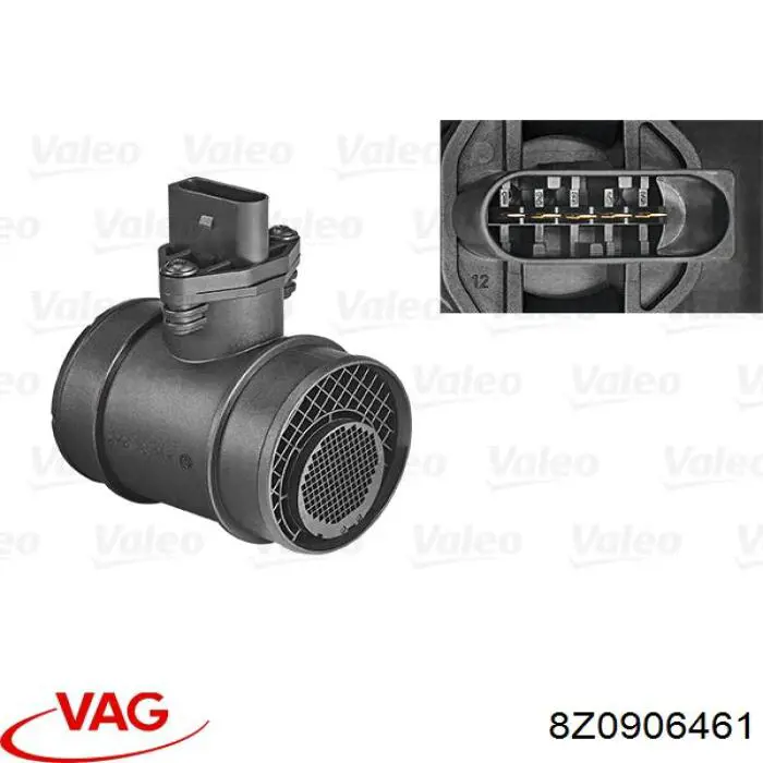 Датчик массового расхода воздуха VAG 8Z0906461 цена, от 37.38 USD