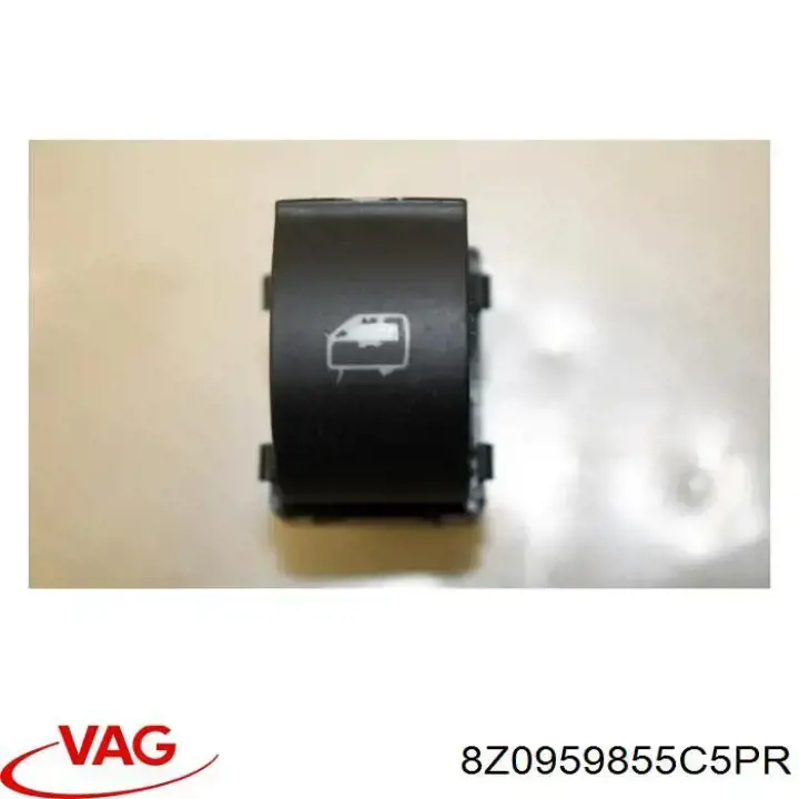 8Z0959855B5PR VAG кнопка включения мотора стеклоподъемника передняя правая