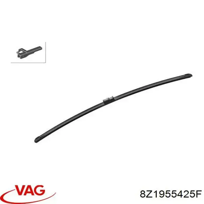 Щетка стеклоочистителя лобового стекла, водительская VAG 8Z1955425F цена, от 10.97 USD