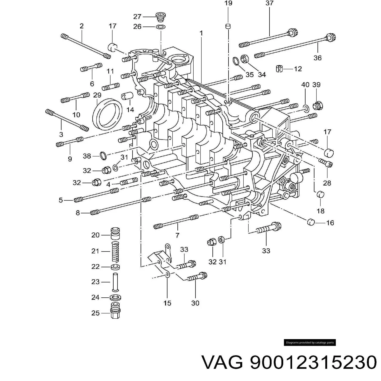  VAG 90012315230 цена, от 4.39 USD