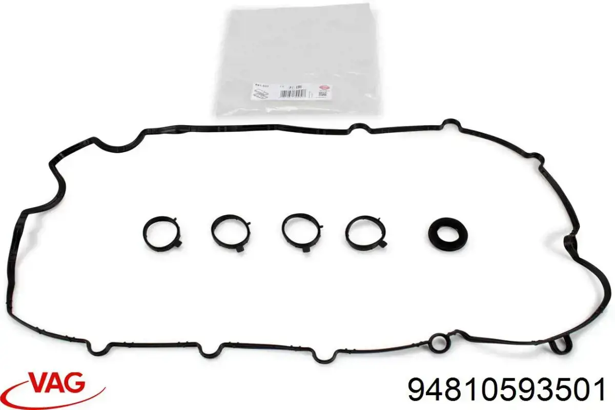 94810593501 VAG vedante direita de tampa de válvulas de motor