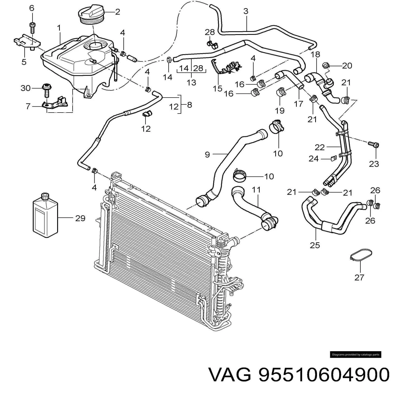  95510604900 Porsche