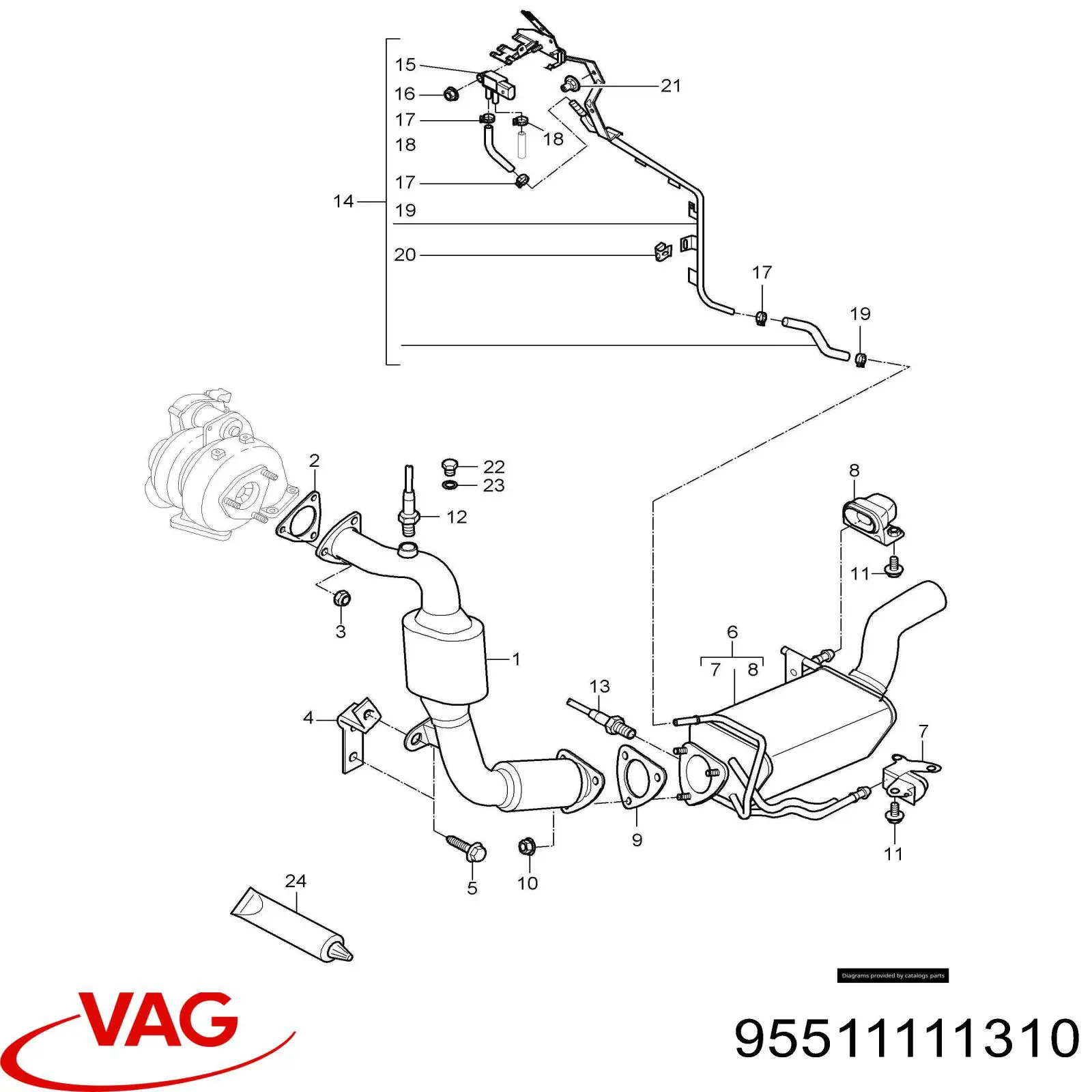 95511111310 VAG