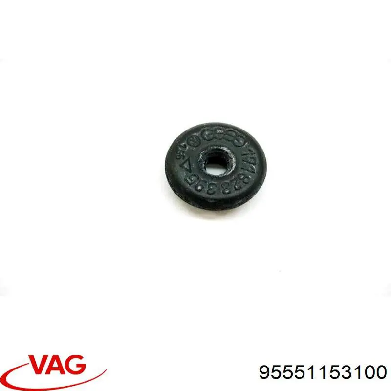 Купить 95551153100 VAG Трос открывания капота задний