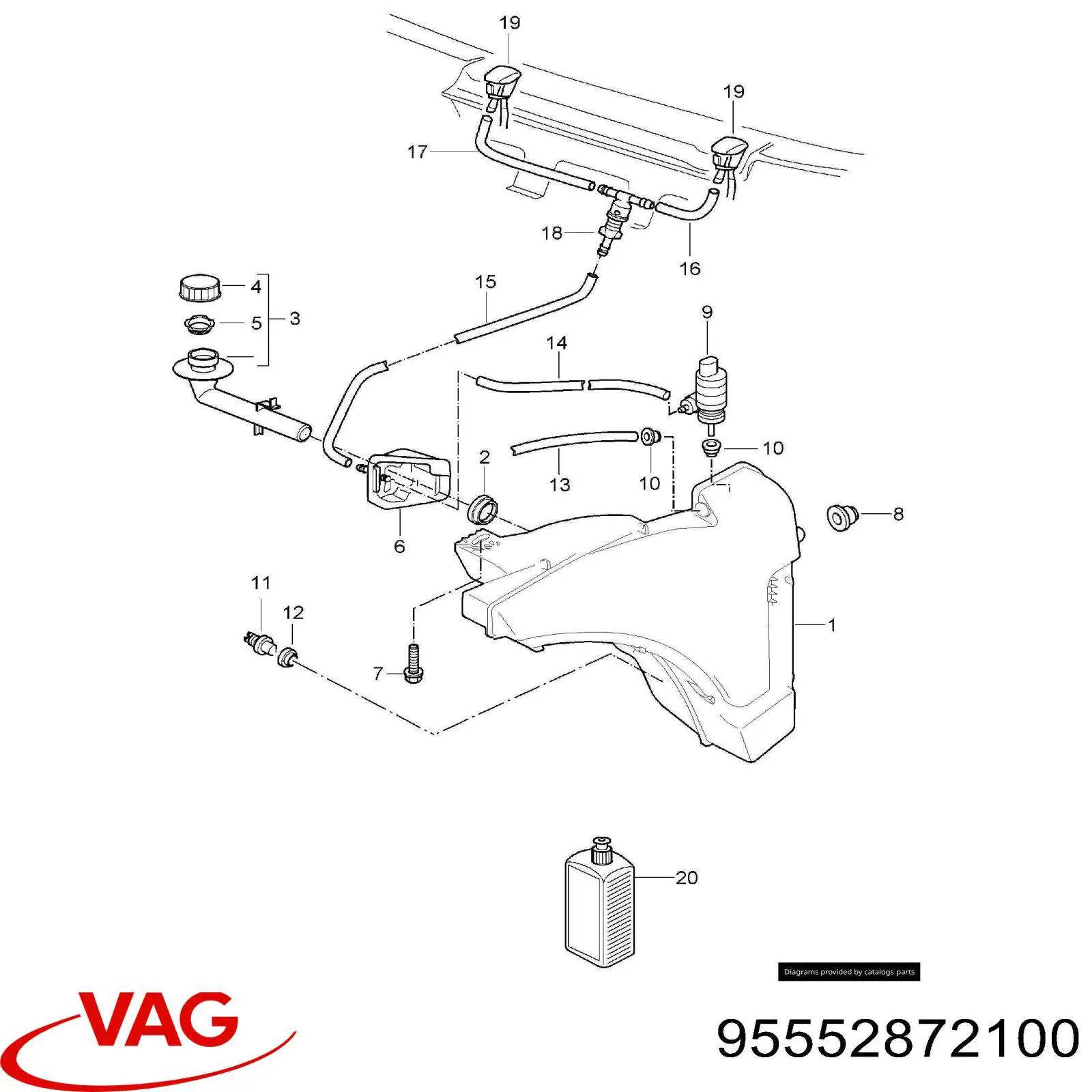 Купить 95552872100 VAG 