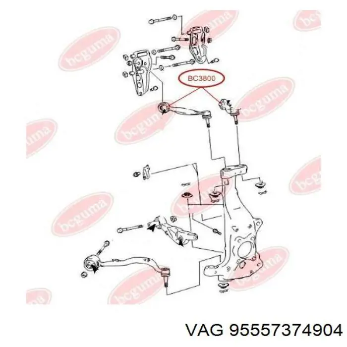 Купить 95557374904 Porsche 