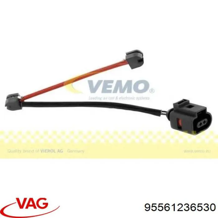 Датчик износа тормозных колодок задний 95561236530 VAG