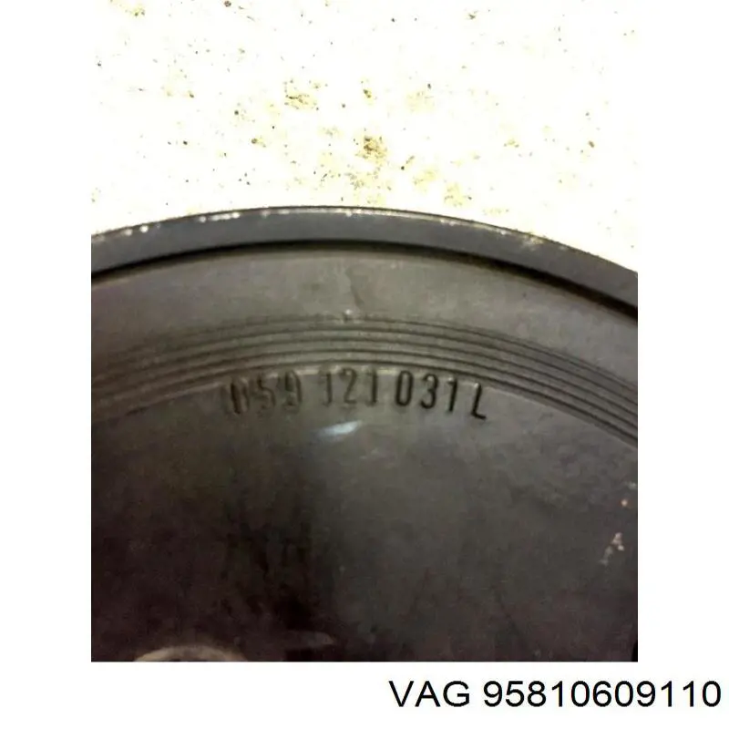 Шкив помпы водяного насоса VAG 95810609110 цена, от 38.01 USD