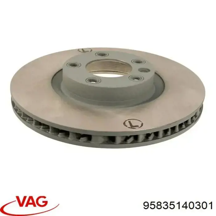 95835140301 VAG диск тормозной передний