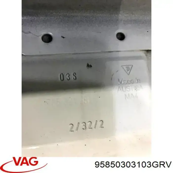 Крыло переднее левое 95850303103GRV VAG