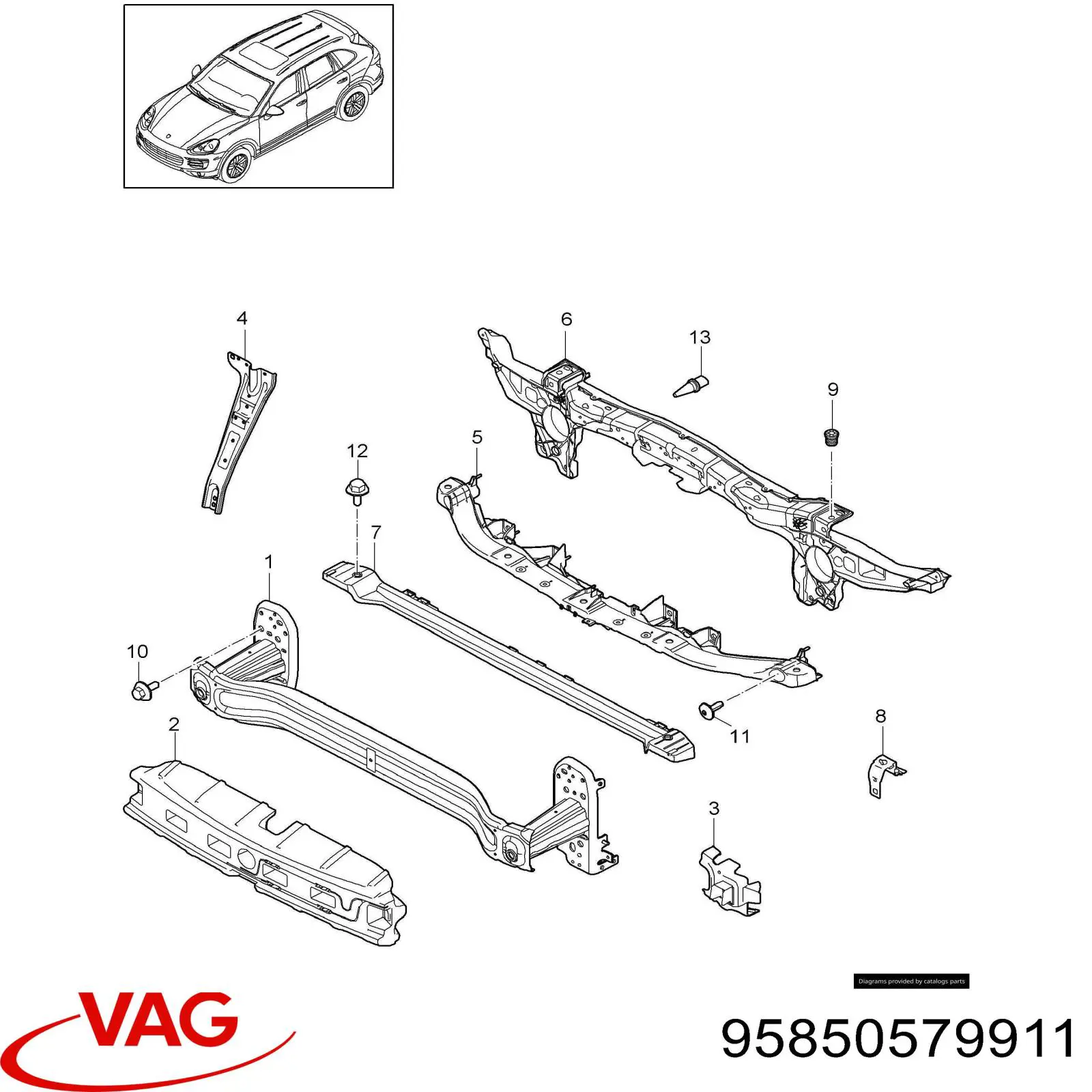 95850579911 Porsche 