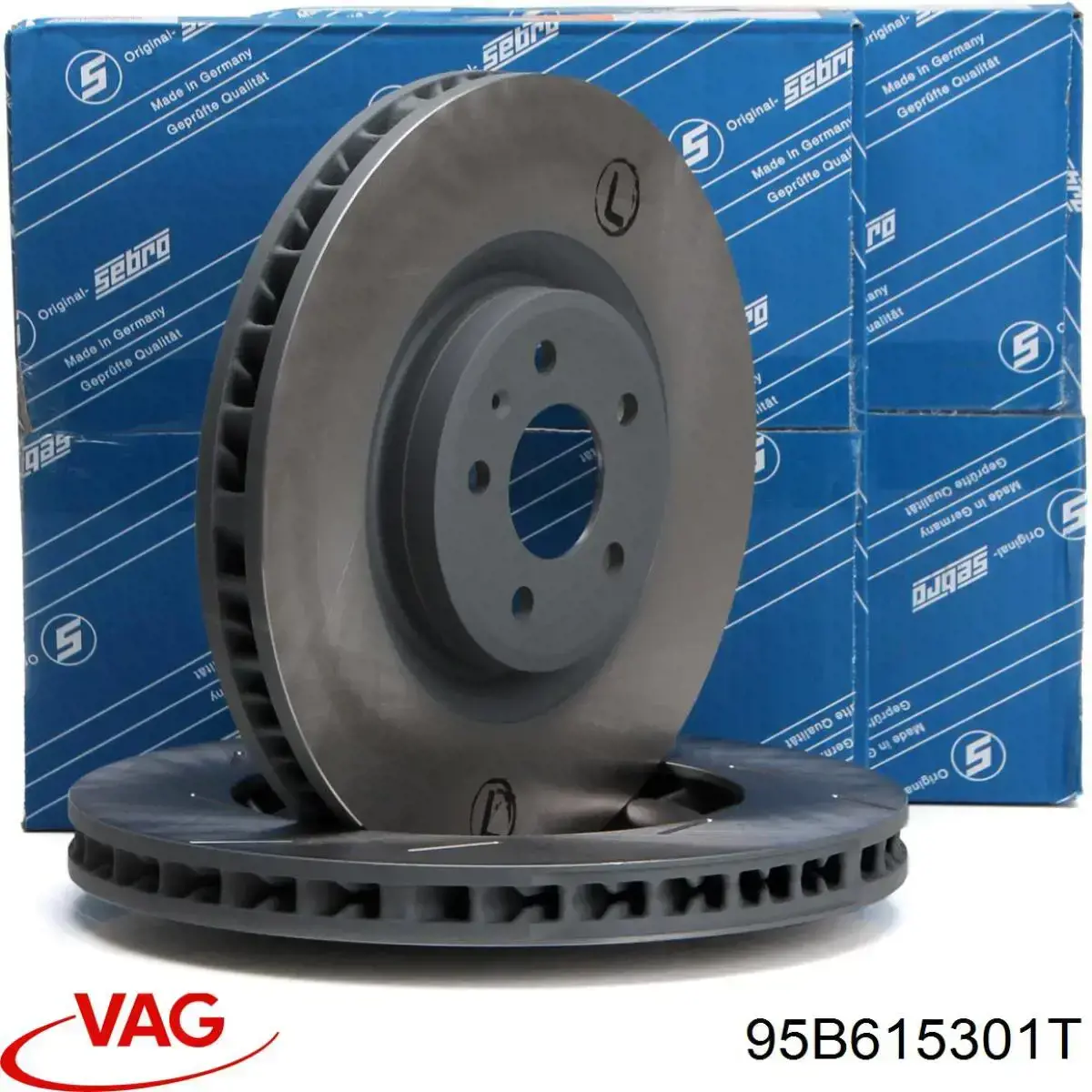 Тормоз дисковый передний VAG 95B615301T цена, от 131.95 USD
