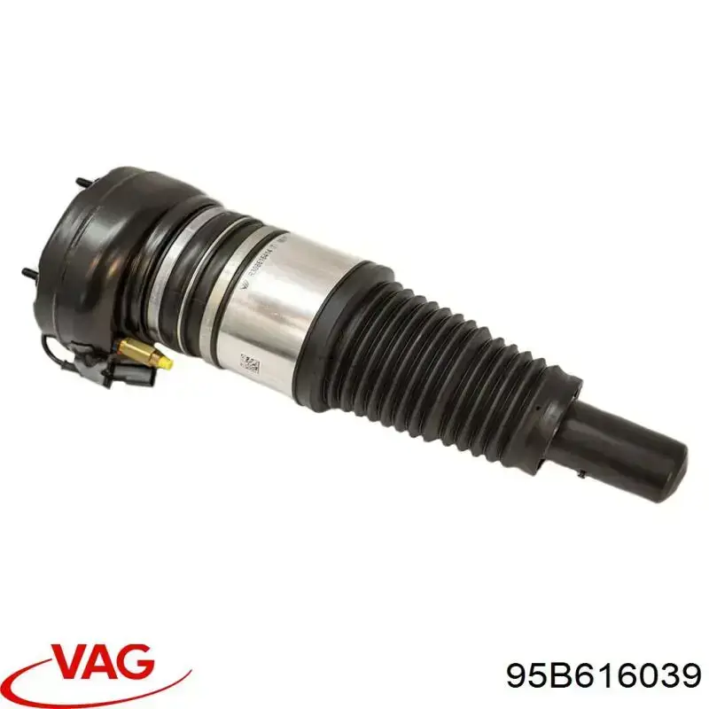 95B616039 VAG coxim pneumático (suspensão de lâminas pneumática do eixo dianteiro)