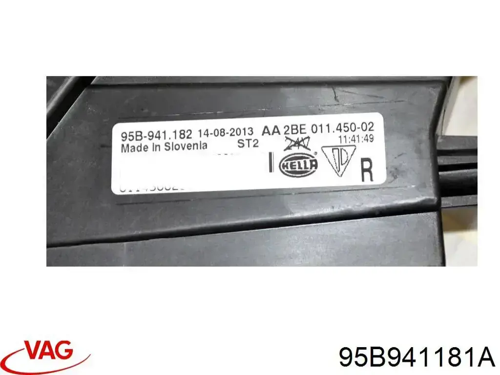 Левый указатель поворота HELLA 2BE011450011 цена, от 126.69 USD