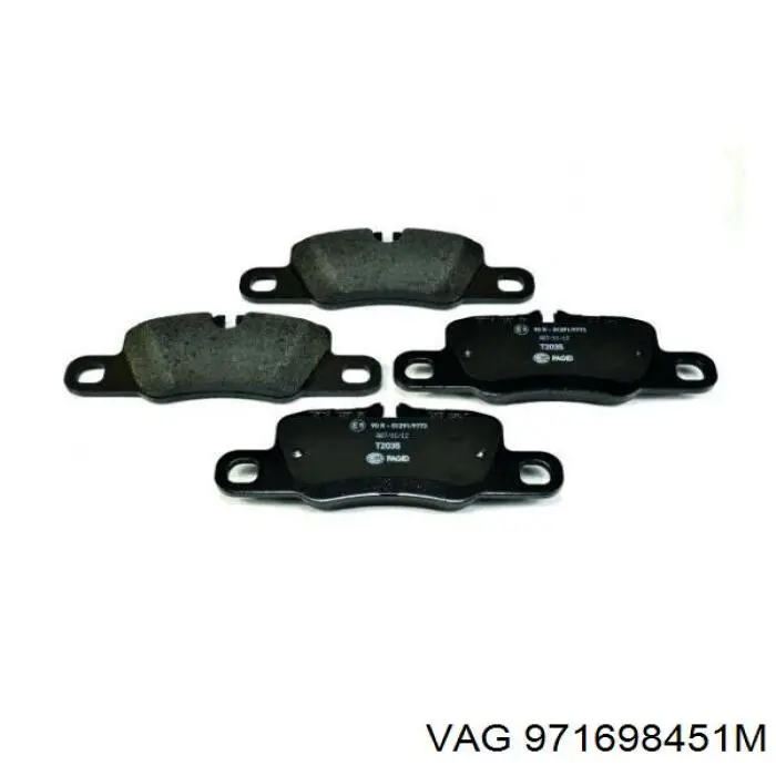 Задние тормозные колодки 161417 Power Stop