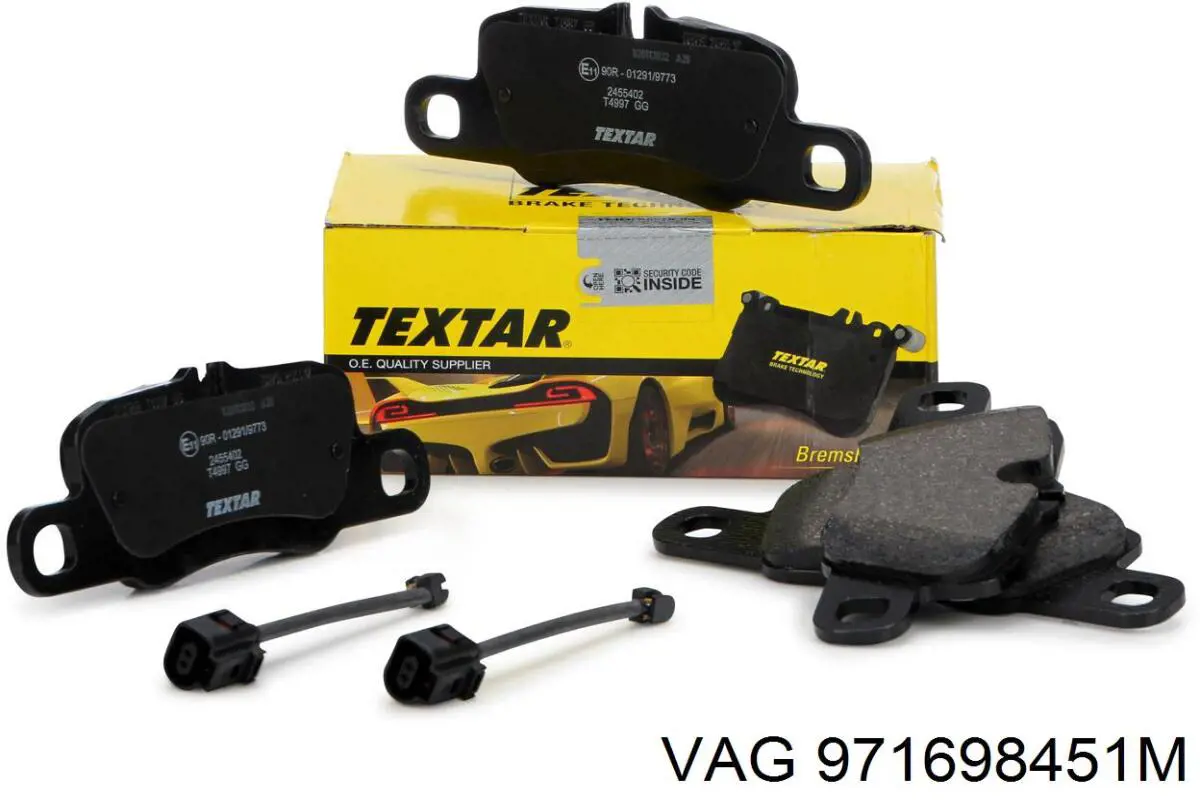 Колодки дисковые  VAG 971698451M цена, от 90.96 USD